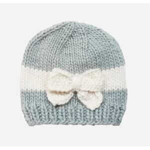 NWT THE BLUEBERRY HILL Bow Hat Bowie Grey Cream 2-5 years Kids